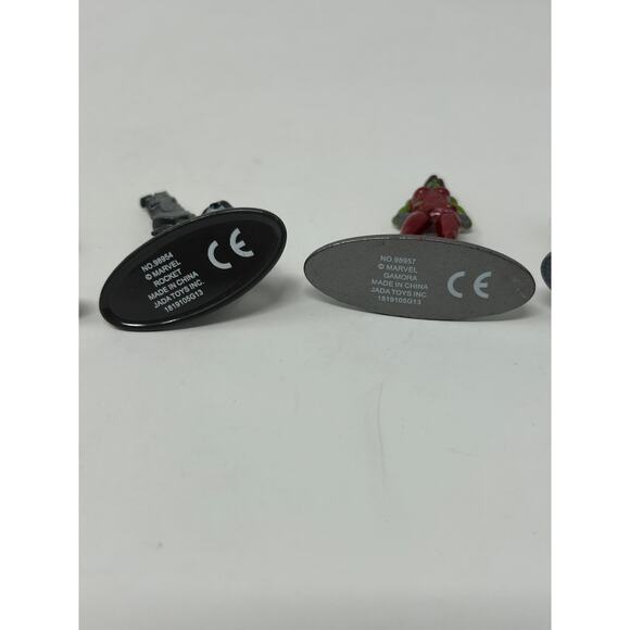 Marvel Guardians of Galaxy Metal Figures SET Star-Lord Groot Rocket Gamora Drax - Picture 7 of 8